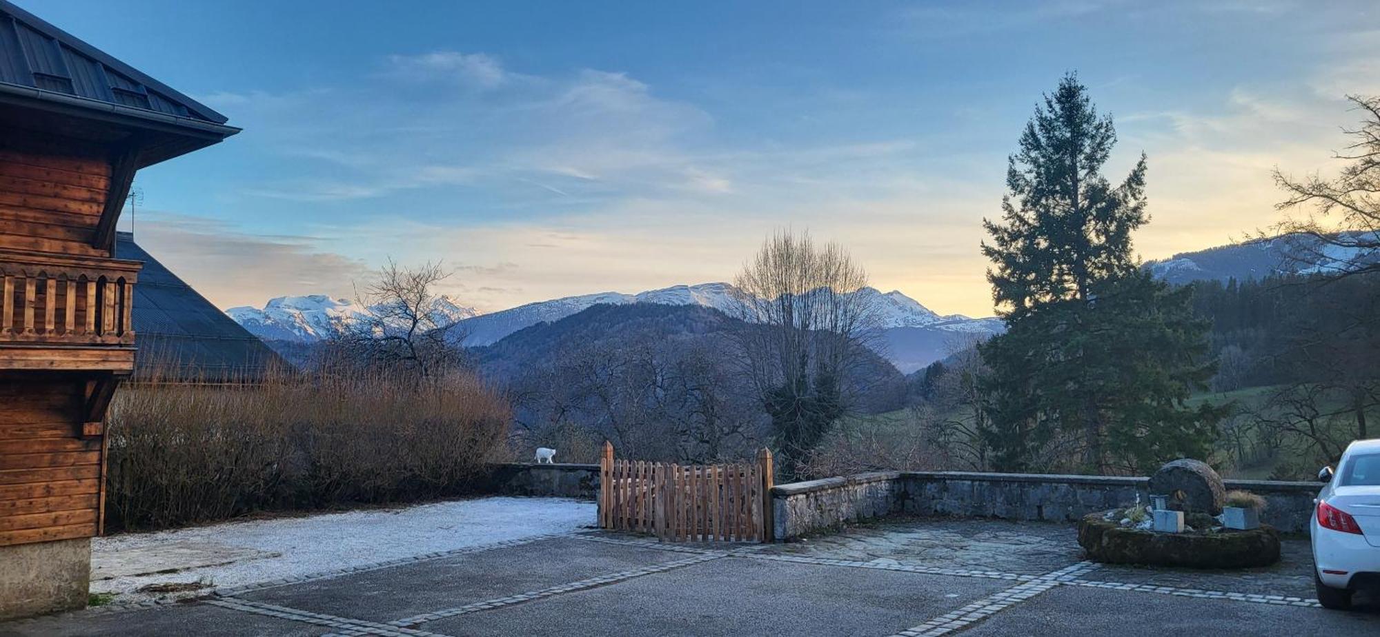 Вілла La Belle Des Praz Mieussy Екстер'єр фото